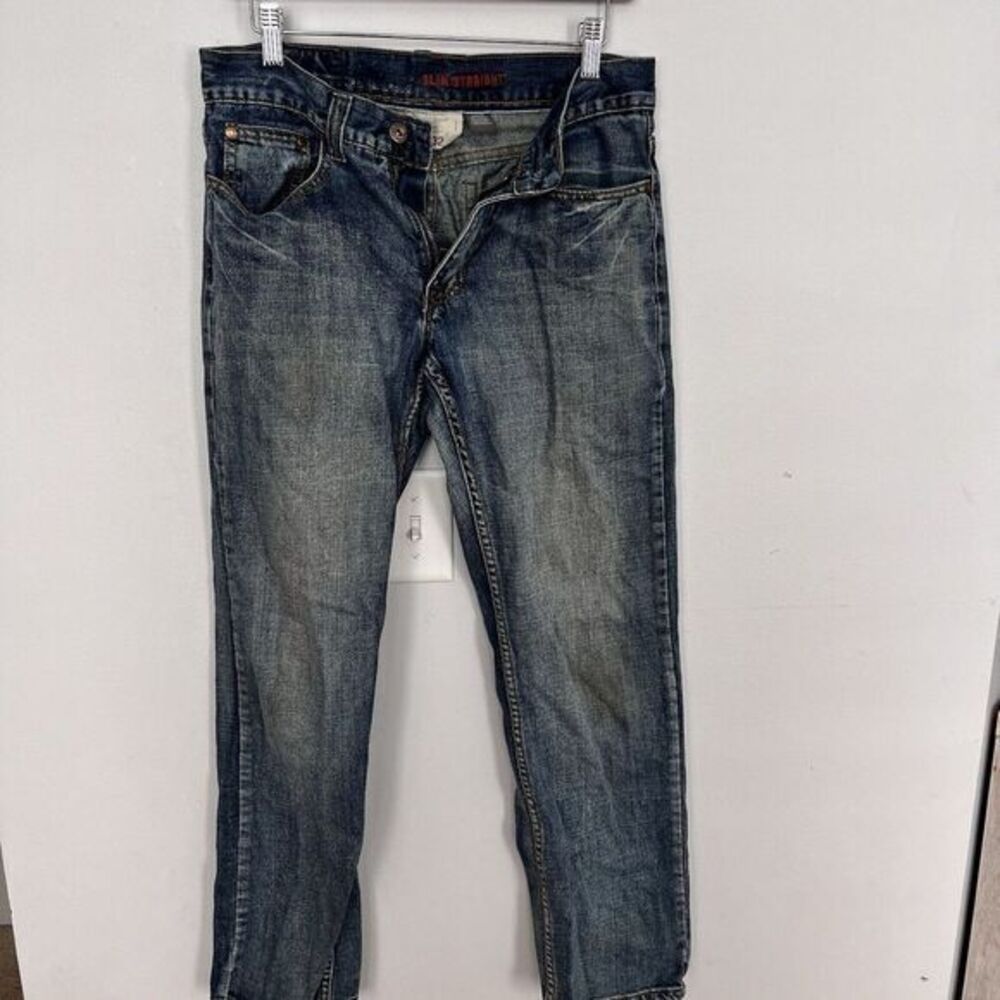 Vintage 90's Urban Pipeline Jeans Slim‎ Straight Blue Mens 30x32 EUC Y2K Grunge